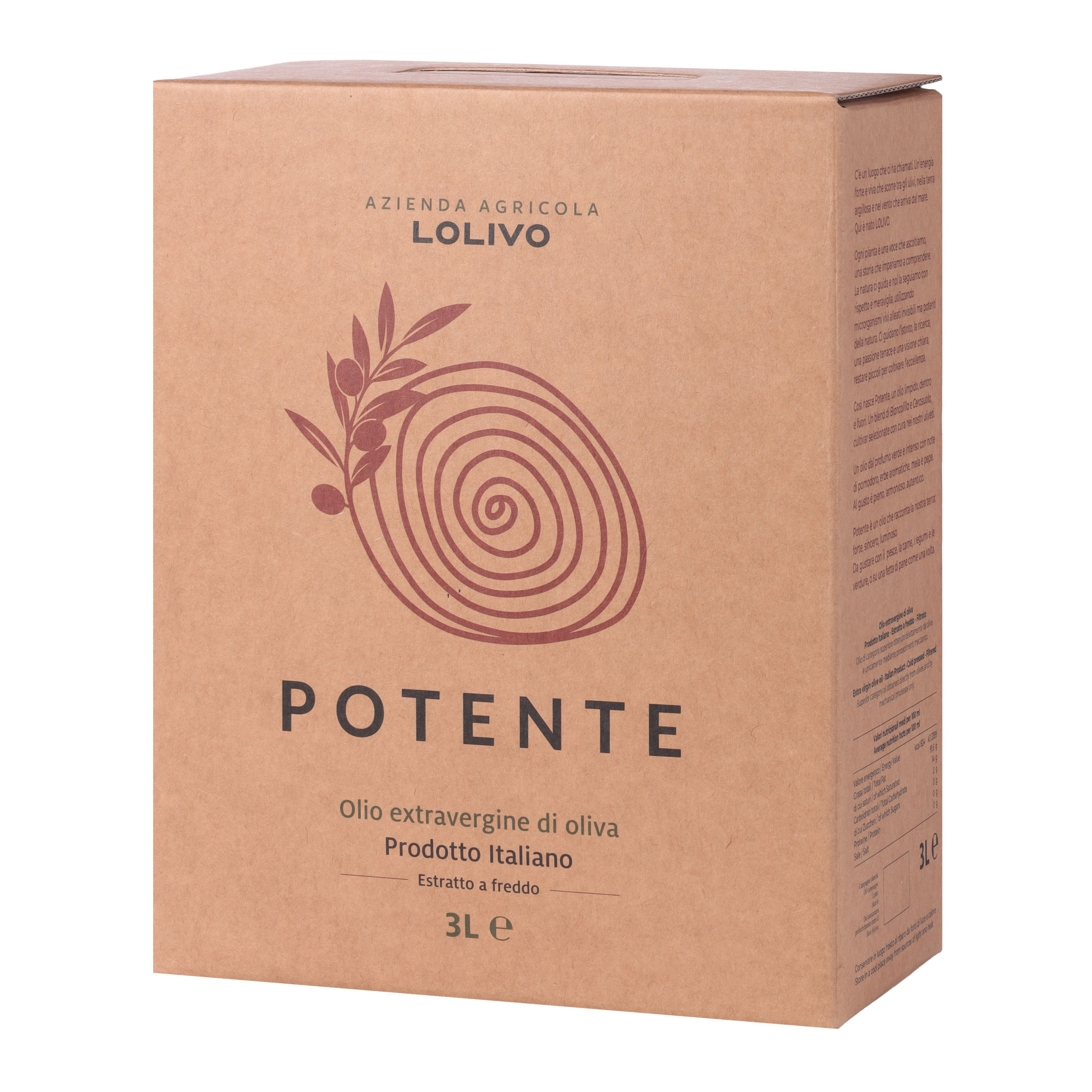 Potente Olio Extra Vergine di Oliva